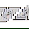 Delicate Flowers Framed Prints, S/2 thumbnail 0