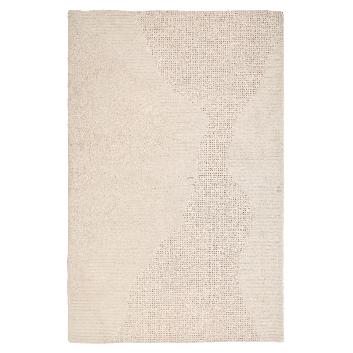 Barthelemy Rug Ivory 9x12, by Dovetail, 9' width x 0.7" height x 12' depth View 1