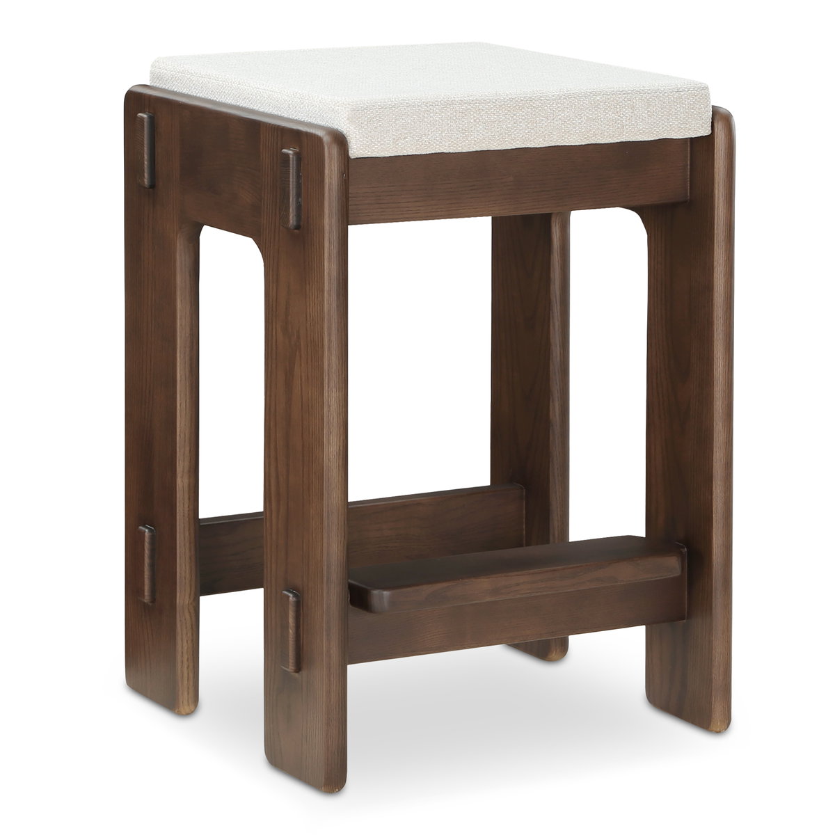 Ashby Counter Stool Brown, Counter & Bar Stool by Moe's Home, 18" width x 26" height x 16.5" depth View 2