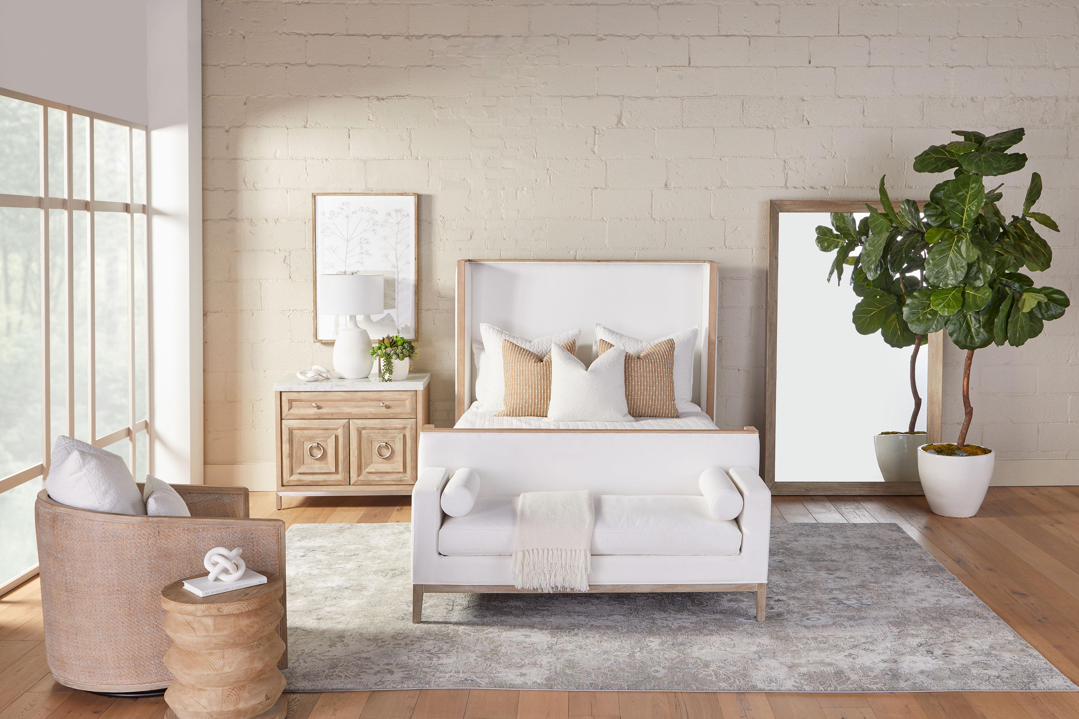 Keaton Upholstered Bench large image 