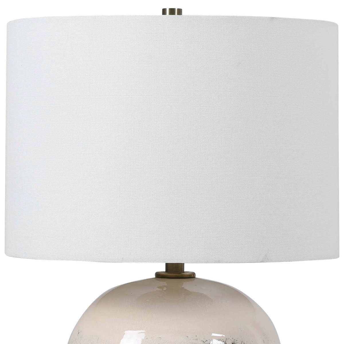 Durango Terracotta Accent Lamp, Table Lamp by Uttermost, 13" width x 18" height x 13" depth View 7