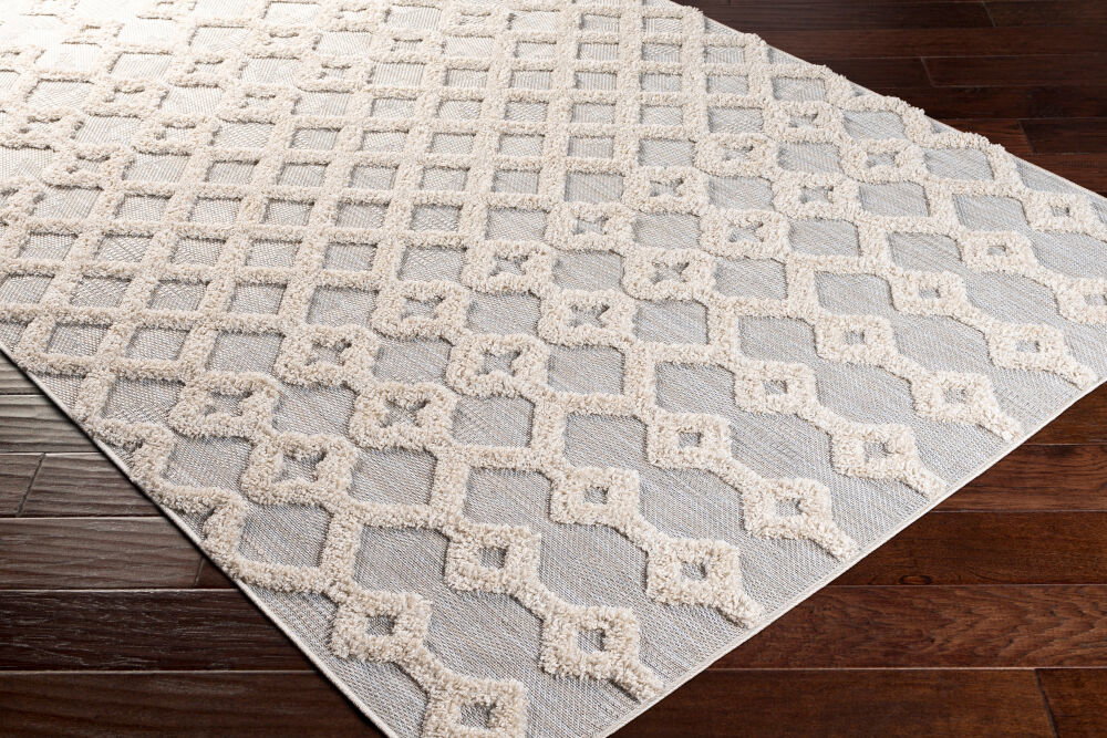 Toledo Machine Woven Rug, by Surya, 1'3.75" length x 1'3.75" width