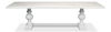 Rectangular Dining Table,Cortina White, by Sarreid, 108" length x 40" width x 30" height thumbnail 2