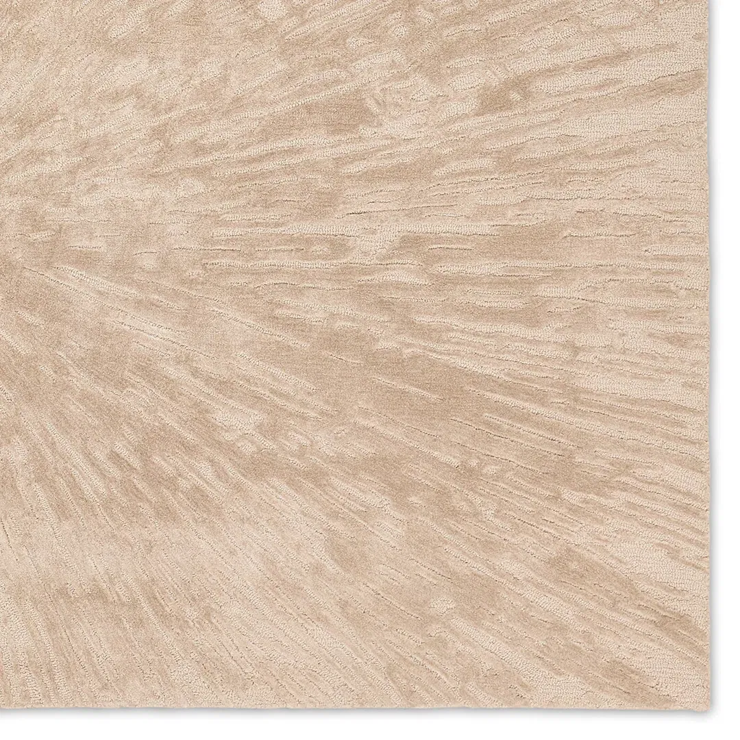 Jaipur Living Famille APL01 Handknotted Medallion Tan Area Rug (8'x10') large image 