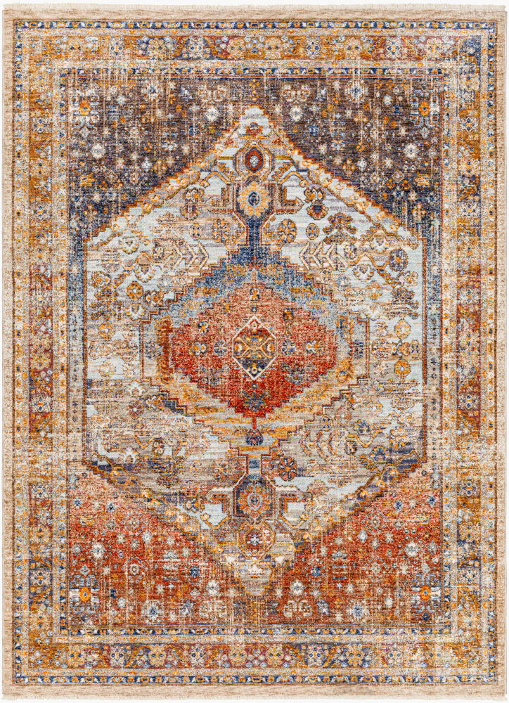 Misterio Machine Woven Rug, by Surya, 4'11.06" length x 3'3.37" width