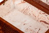 Norton Leather Tray  Croco Leather  Tan, by Sarreid, 1'6" length x 2' width x 2" height thumbnail 5