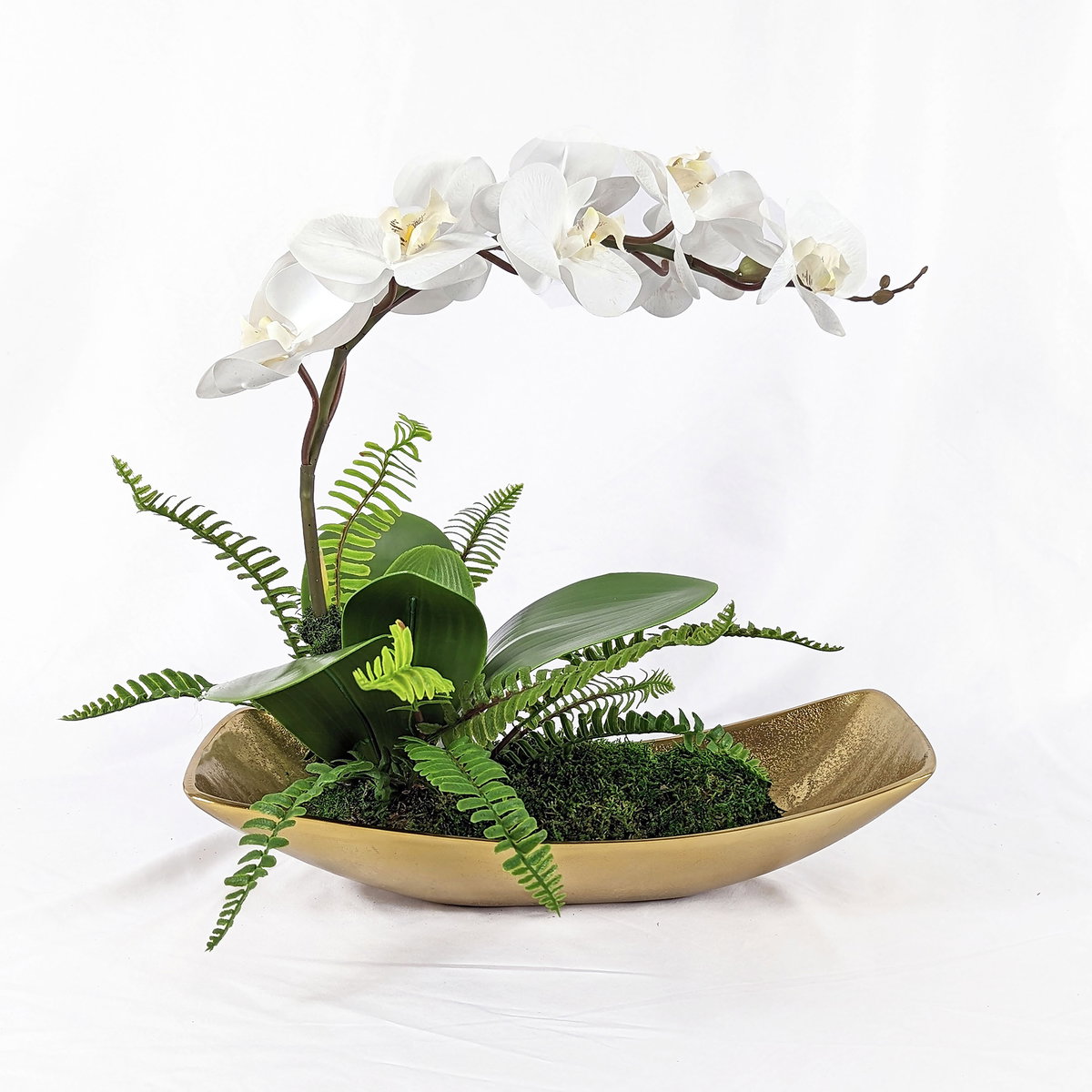 Transcend Orchid Centerpiece, Decorative by Uttermost, 18" width x 16" height x 16" depth View 1