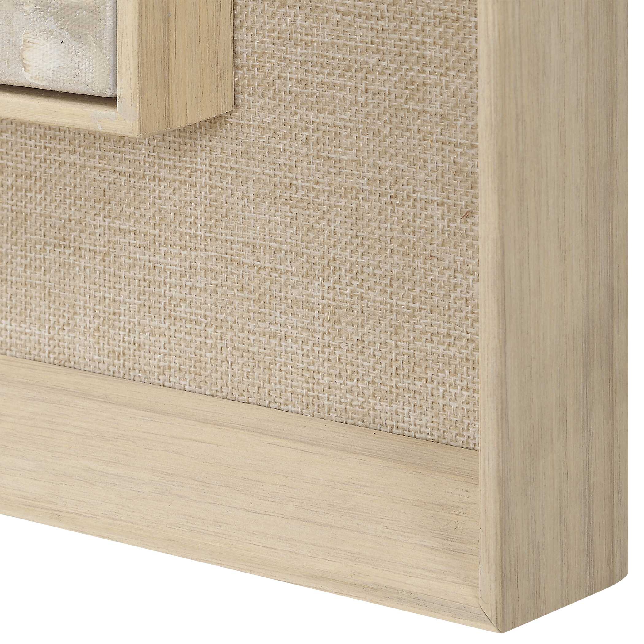 Hide & Seek Abstract Art, Painting by Uttermost, 43.25" width x 59" height x 2" depth View 7