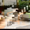 Sol Outdoor End Table Natural thumbnail 2
