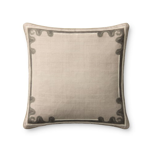 Brigette Romanek x Loloi Natural Pillow