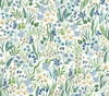 Lea Indigo Peel & Stick Wallpaper thumbnail 3