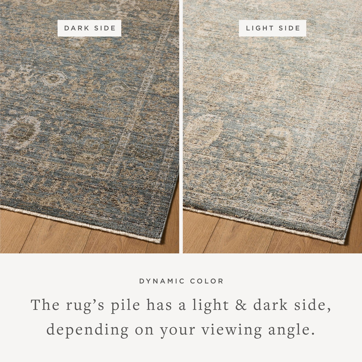Loloi Priscilla Rug, 5' length x 7'6" width View 3