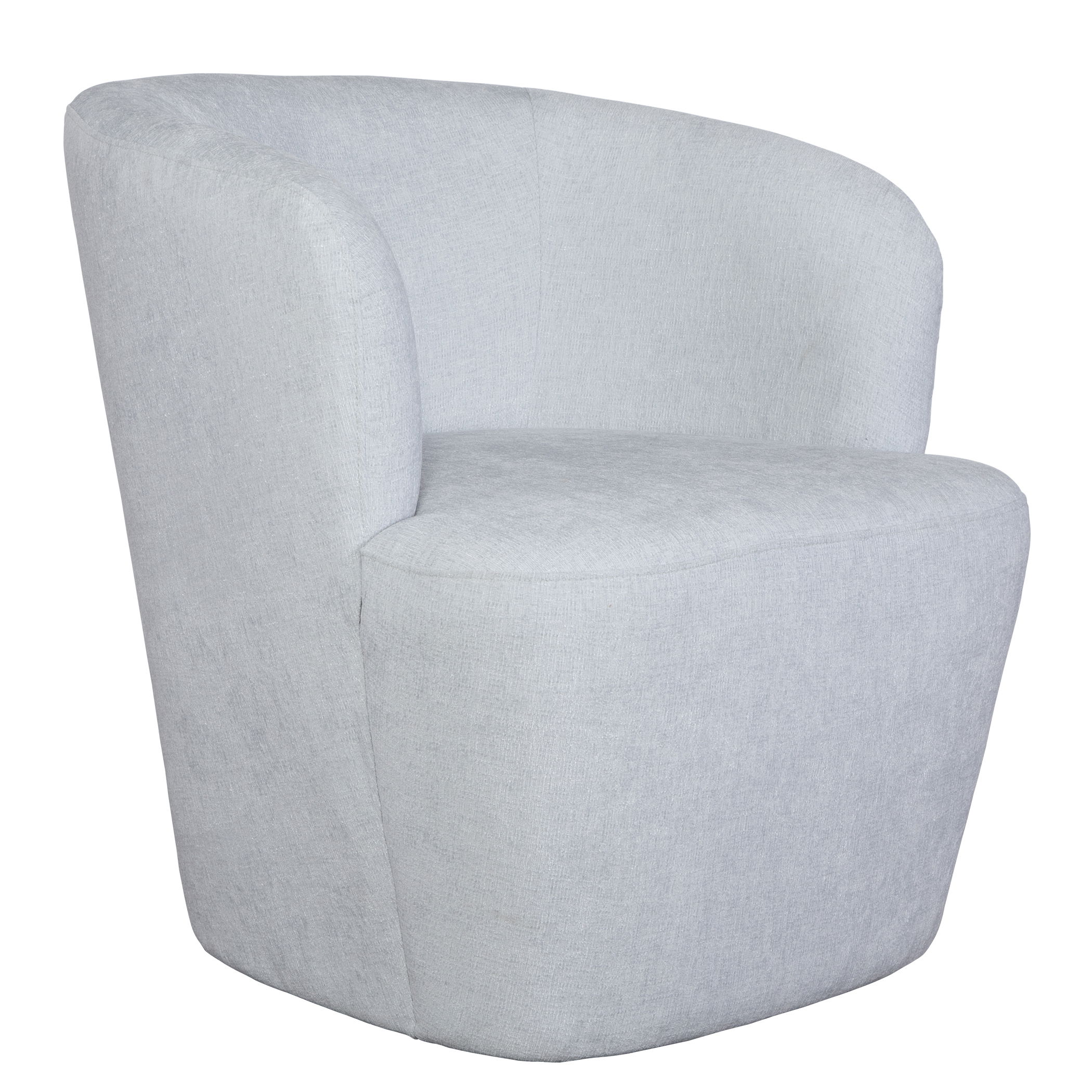 Mist Barrel Swivel Chair large image 