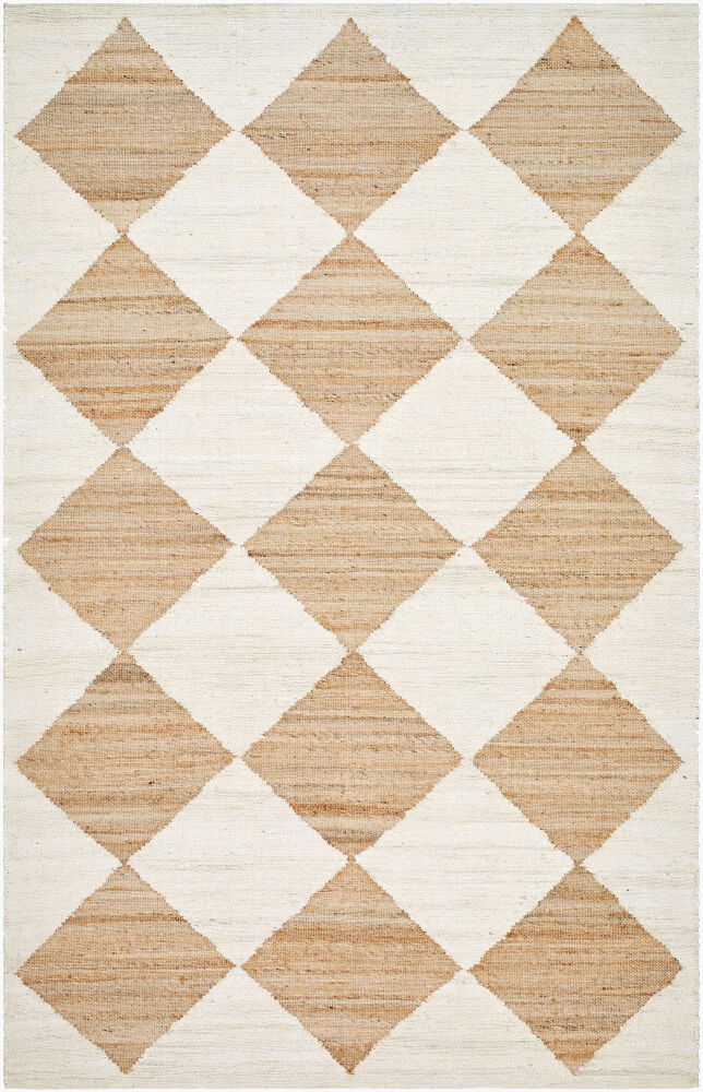 Antho Handmade Rug, by Surya, 1'6" length x 1'6" width