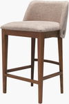 Brooke Counter Stool, Counter & Bar Stool by Surya, 20" width x 34" height thumbnail