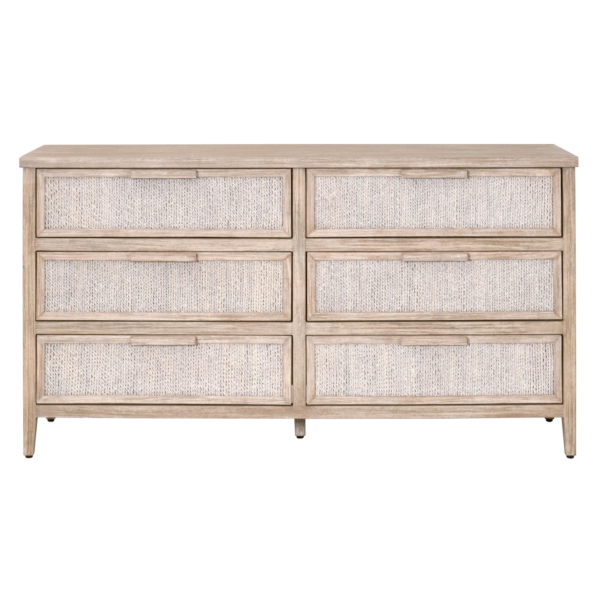 Malay 6-Drawer Double Dresser, by Essentials for Living, 67.5" width x 37" height x 20" depth View 1