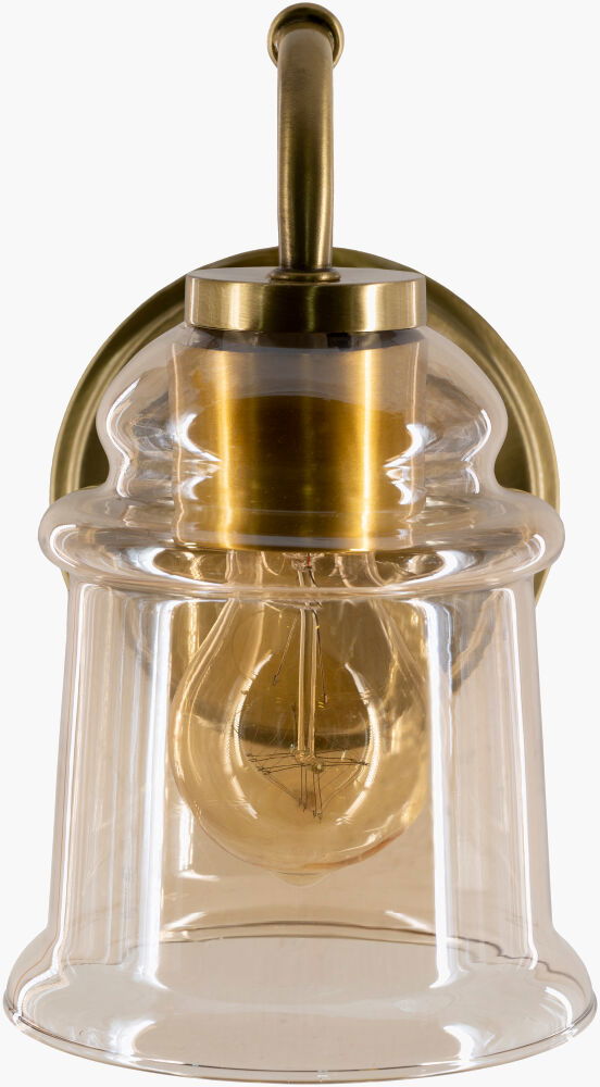 Crosley Wall Sconce, by Surya, 8" length x 5" width x 9" height