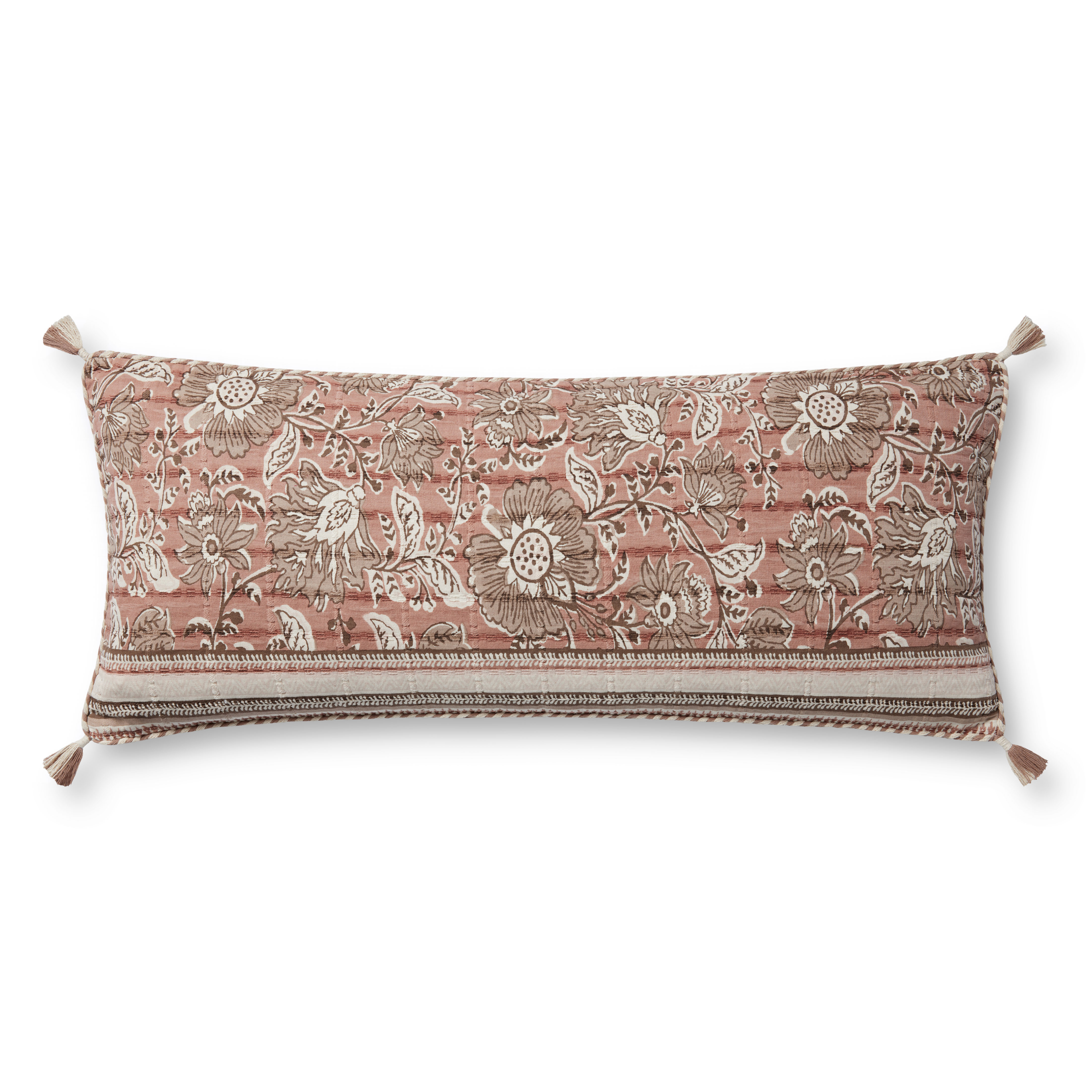 Loloi Pillows Pillow, Decorative Pillow, 13" length x 35" width