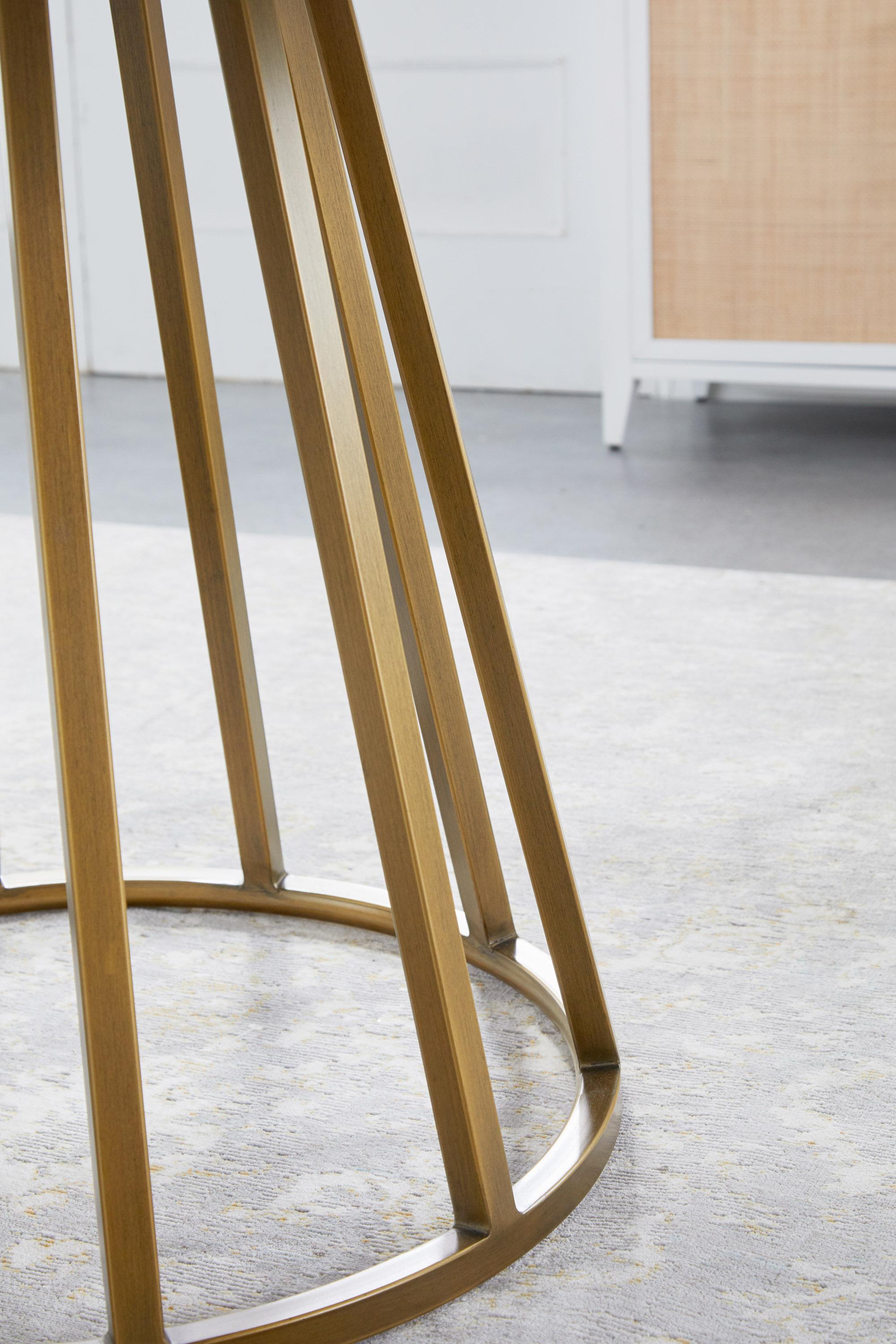 Turino 54' Round Dining Table, by Essentials for Living, 54" width x 30.5" height x 54" depth View 4