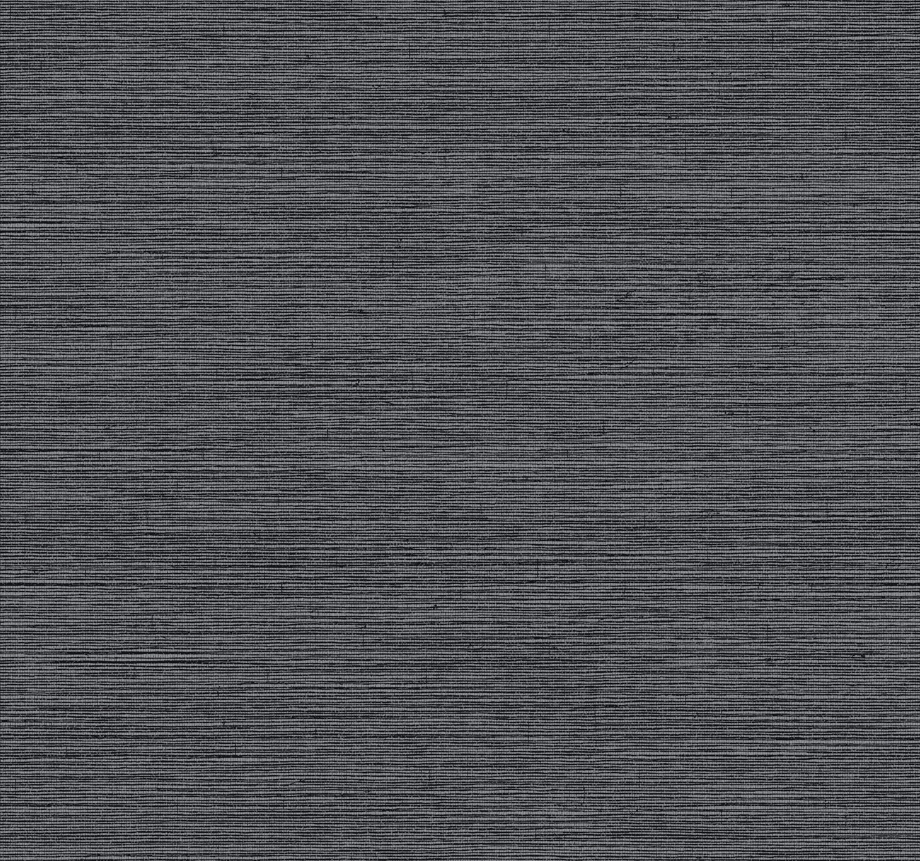 Shining Sisal Grasscloth Black Metallic Wallpaper large image 