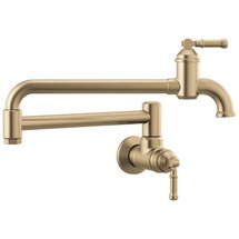 Online Designer Kitchen Delta Broderick Champagne Bronze Kitchen Faucets