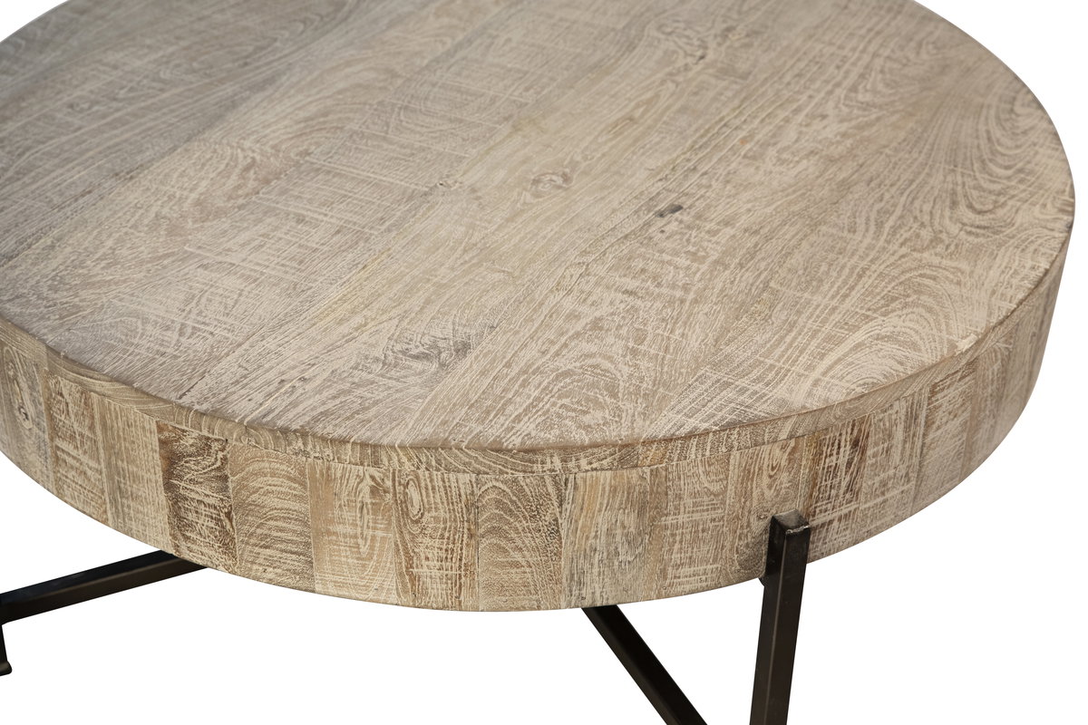 Sison Coffee Table, by Dovetail, 36" width x 16" height x 36" depth View 3