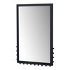 Figaro Wall Mirror Black, by Moe's Home, 25" width x 36.75" height x 1.5" depth thumbnail 2