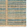 Zoya Flatweave Striped Area Rug in Brown/Blue thumbnail 5