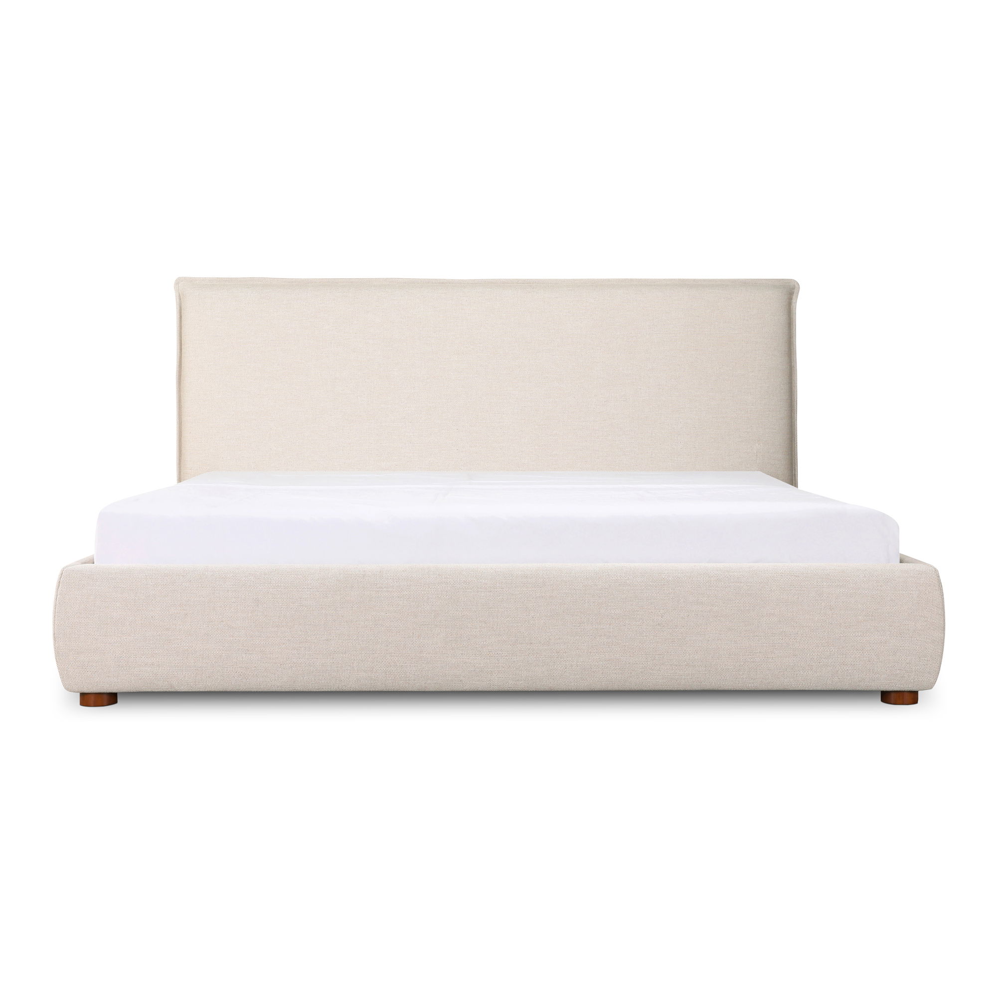 Luzon Queen Bed Wheat large image 