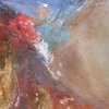 Summer Sunset Abstract Art, by Uttermost, 49.5" width x 73.5" height x 1.75" depth thumbnail 6