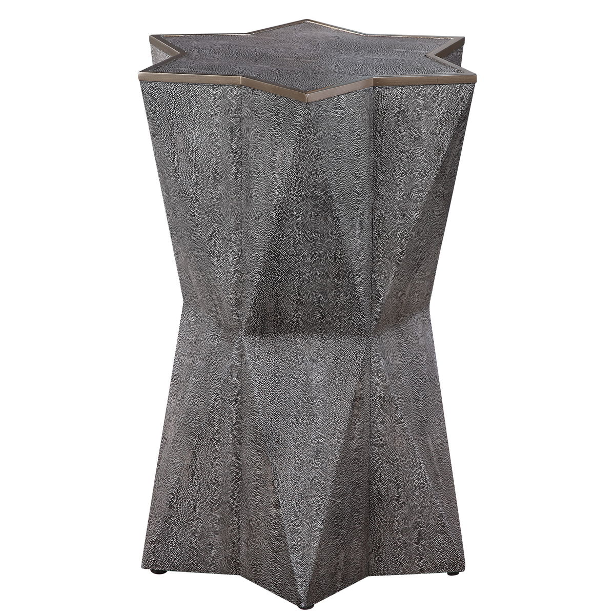 Capella Gray Accent Table, Side & End Table by Uttermost, 16" width x 22" height x 16" depth View 1
