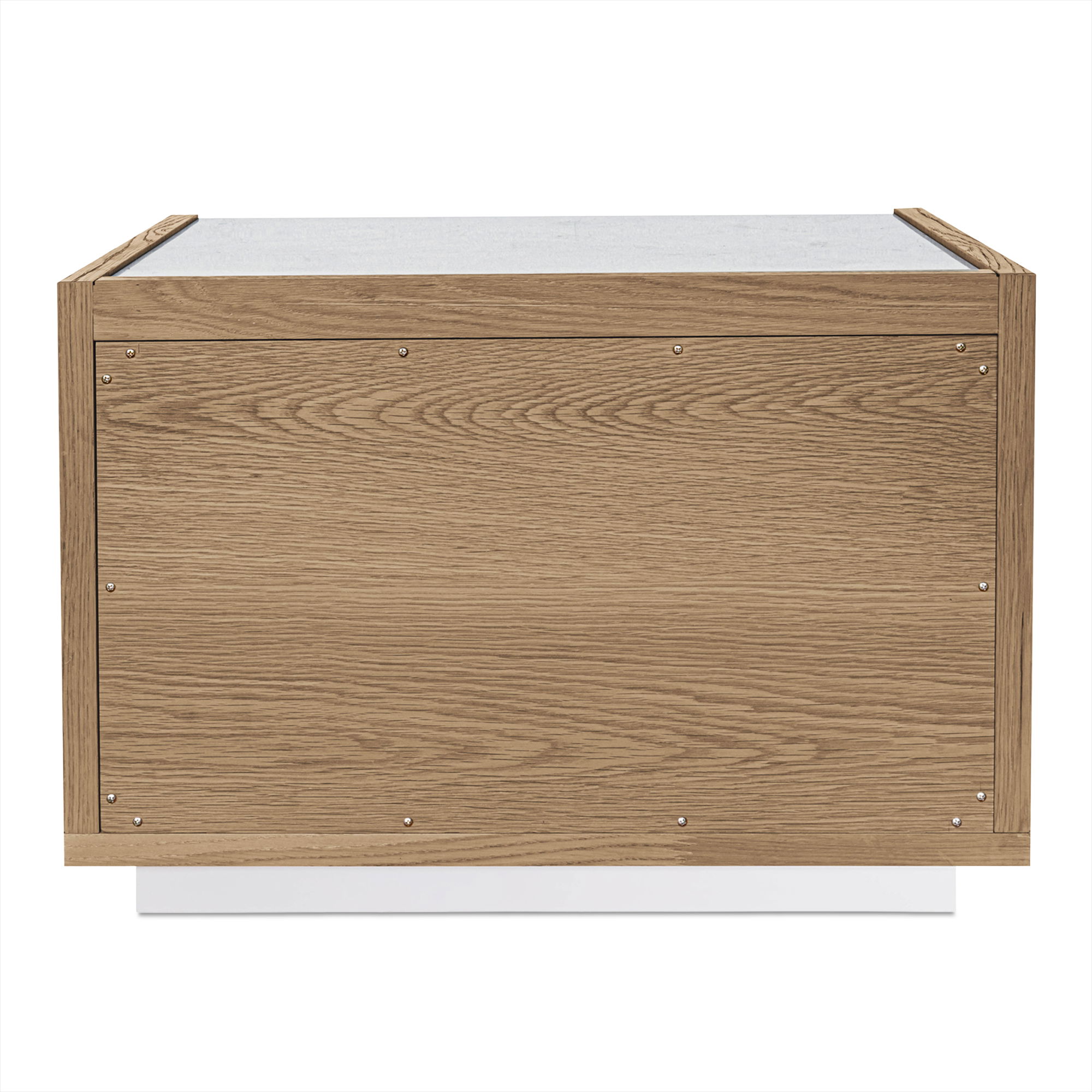 Ashcroft Nightstand Oak, by Moe's Home, 26.38" width x 18.11" height x 19.09" depth View 4