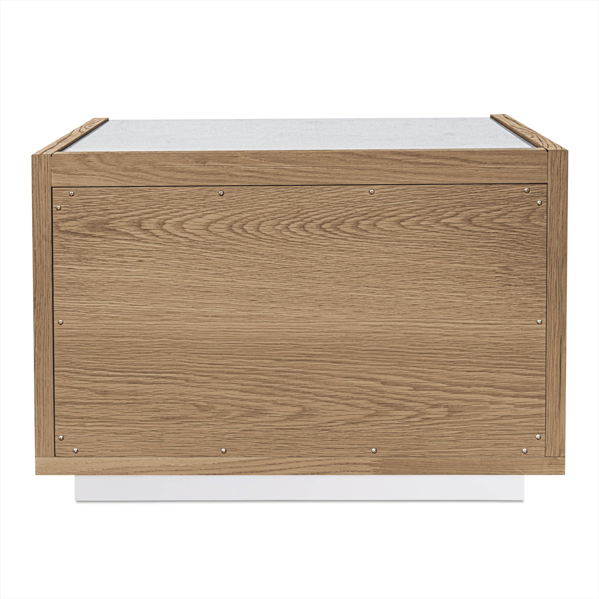 Ashcroft Nightstand Oak, by Moe's Home, 26.38" width x 18.11" height x 19.09" depth View 4