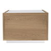 Ashcroft Nightstand Oak, by Moe's Home, 26.38" width x 18.11" height x 19.09" depth thumbnail 4