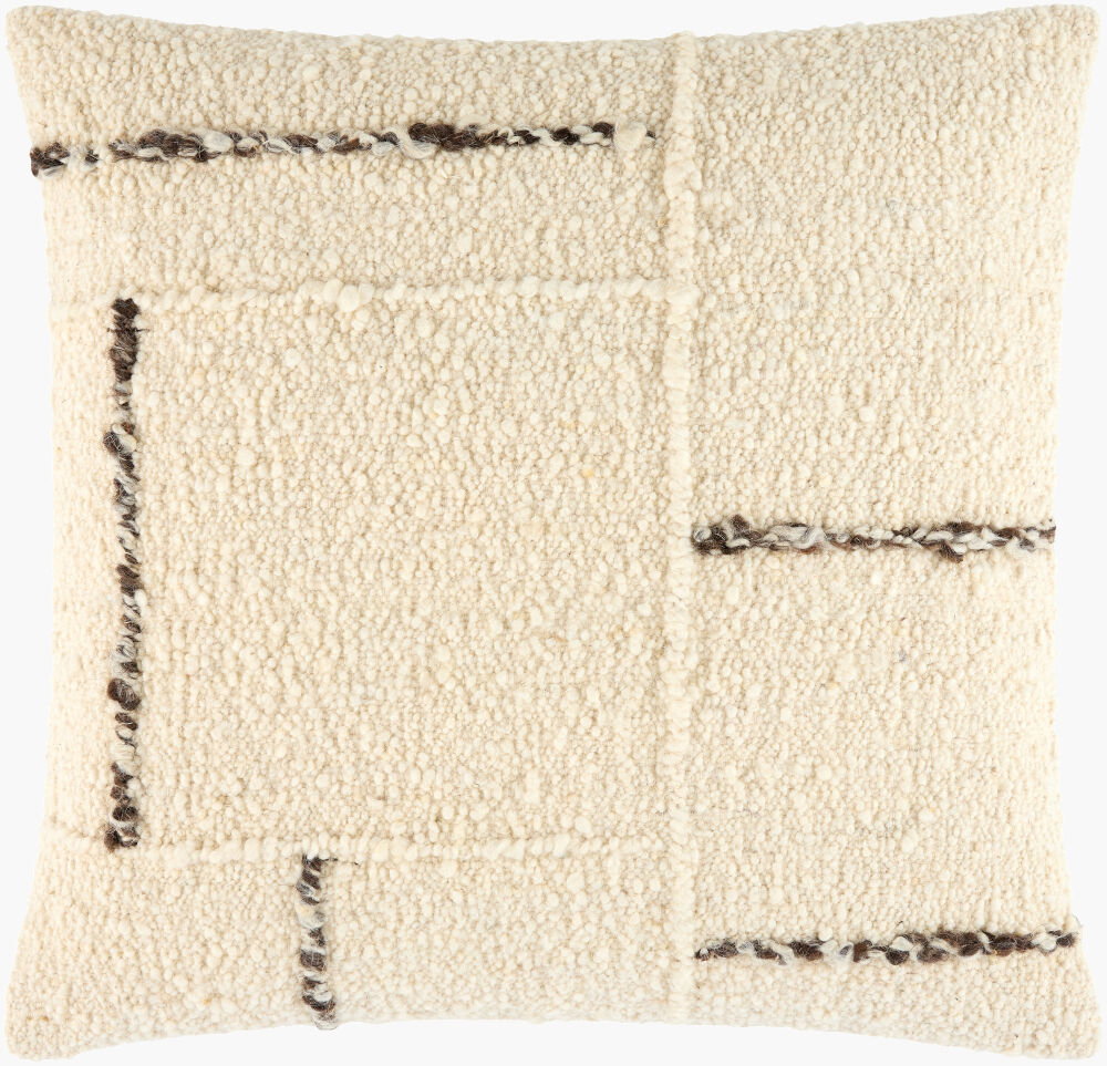 Elliot Accent Pillow, Decorative Pillow by Surya, 18" length x 18" width