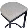 Maude Outdoor Counter Stool, Outdoor Stool by Uttermost, 1'5.25" width x 2'2" height x 1'5.25" depth thumbnail 8