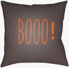 Boo Accent Pillow, Decorative Pillow by Surya, 20" length x 20" width thumbnail