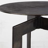 Deltoid Gunmetal Accent Table, Side & End Table by Uttermost, 17.5" width x 24" height x 17.5" depth thumbnail 4