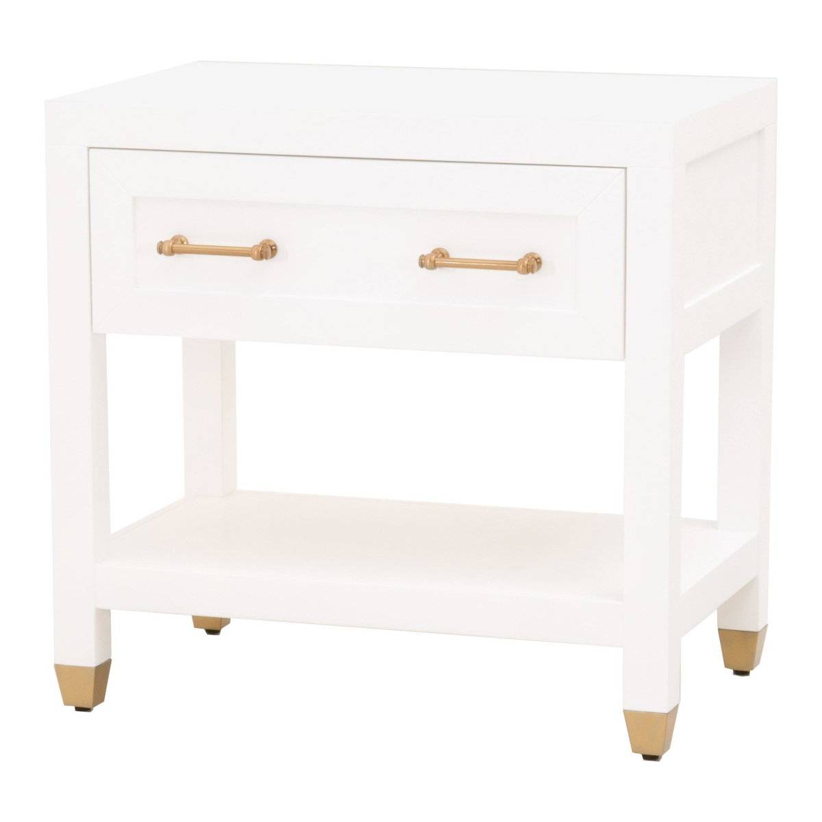 Stella 1-Drawer Nightstand, by Essentials for Living, 28" width x 27" height x 17.75" depth View 3