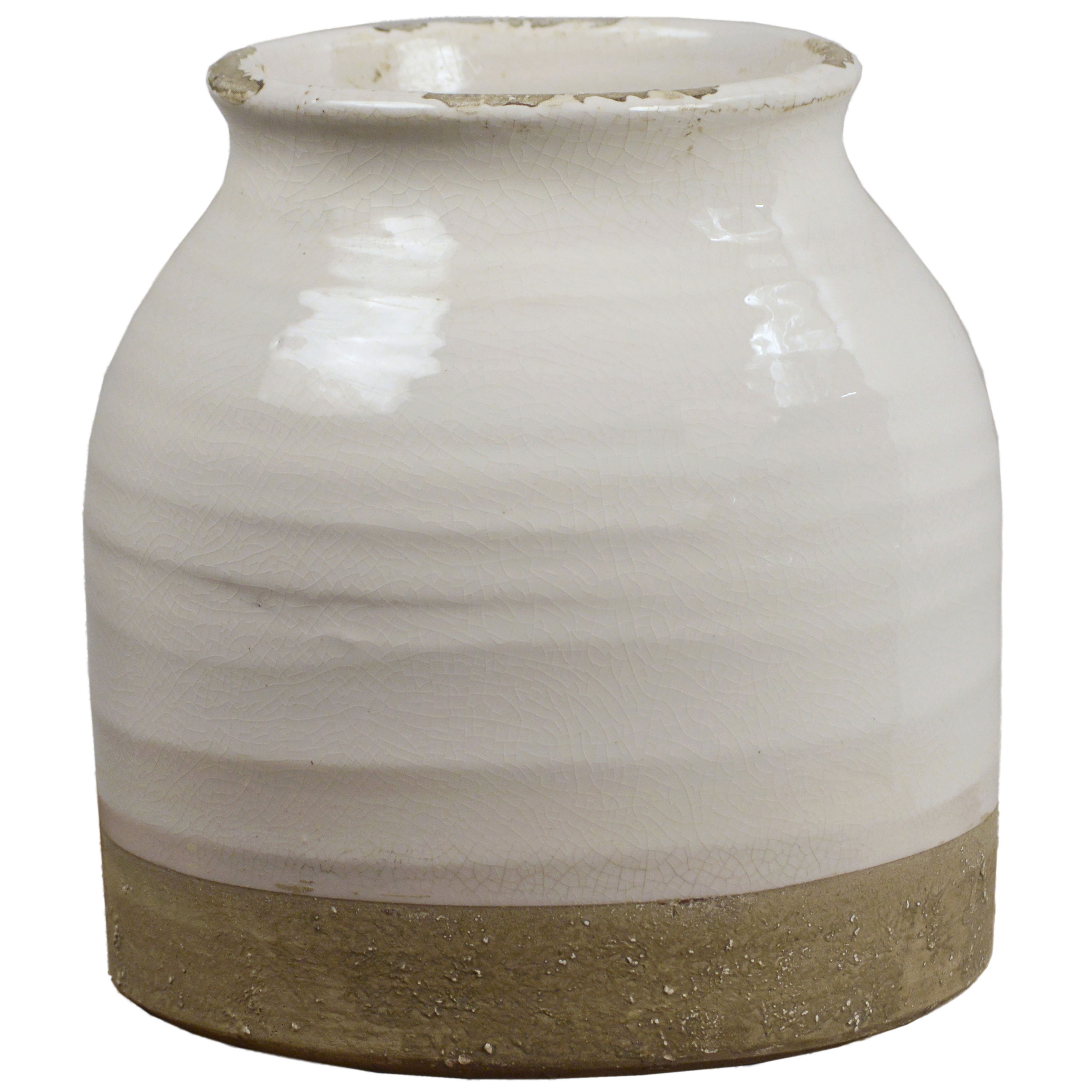 Samara Vase, Decor by Dovetail, 9" width x 9" height x 9" depth