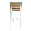 Calbas White Outdoor Bar Stool, Outdoor Stool by Uttermost, 1'7.75" width x 3'6.25" height x 1'10.6" depth thumbnail 8