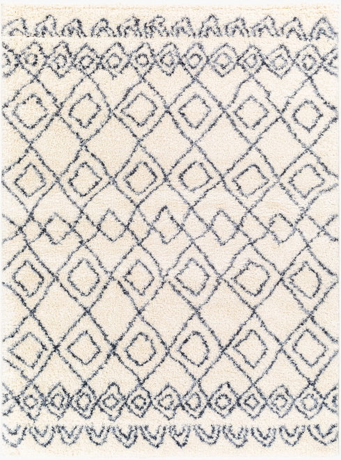 Puffy Shag Machine Woven Rug