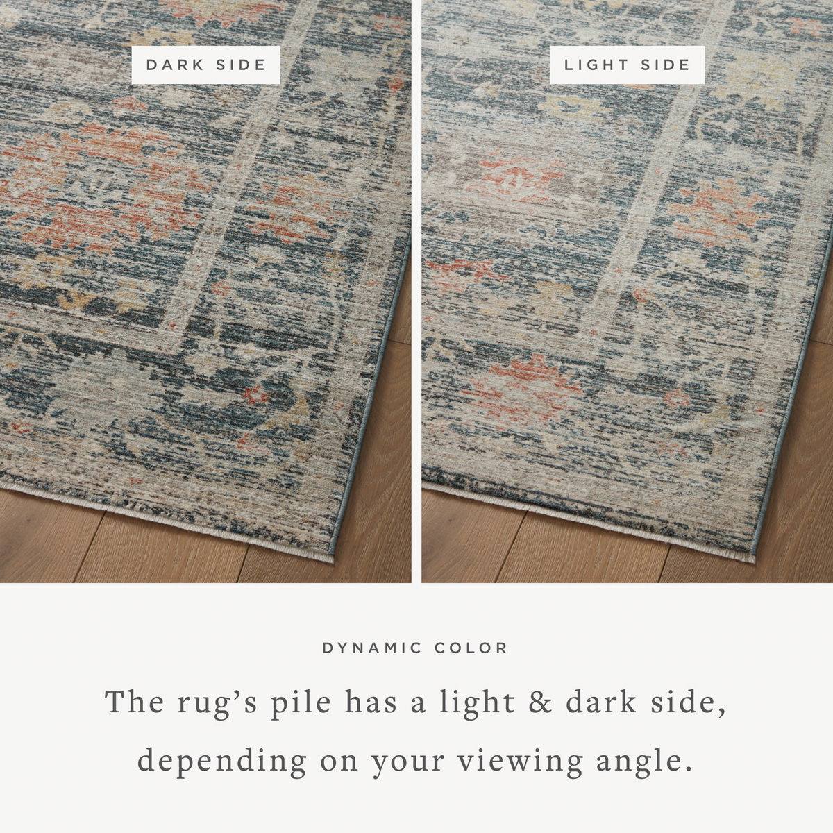 Magnolia Home by Joanna Gaines x Loloi Millie Rug, 2'7" length x 10' width View 3