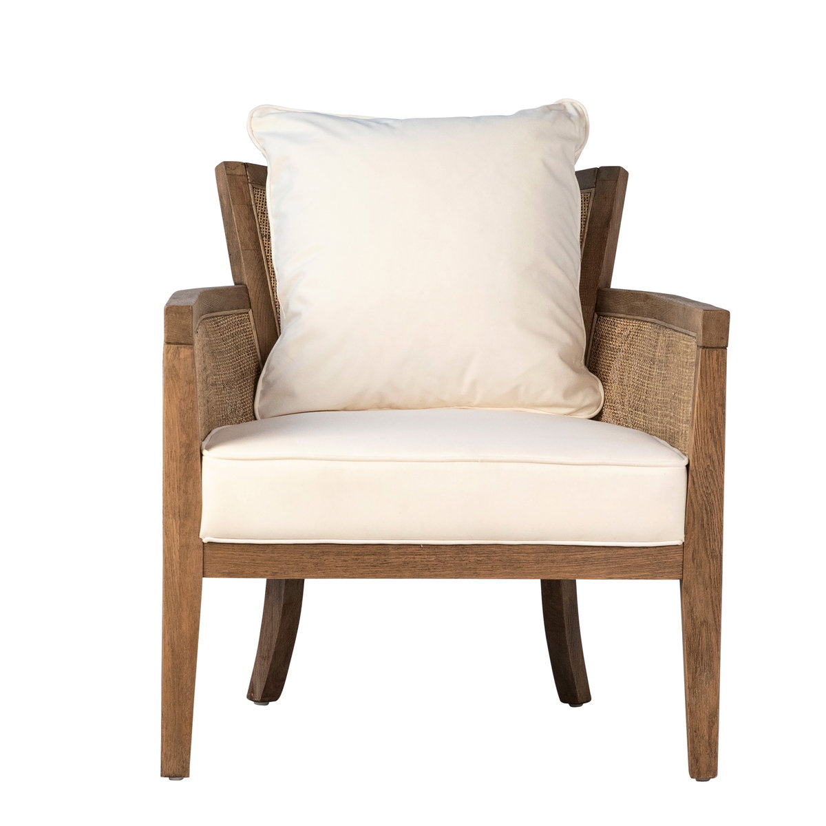 Lily Occasional Chair W/ Perf Fabric, Accent Chair by Dovetail, 27.5" width x 29" height x 31" depth View 2