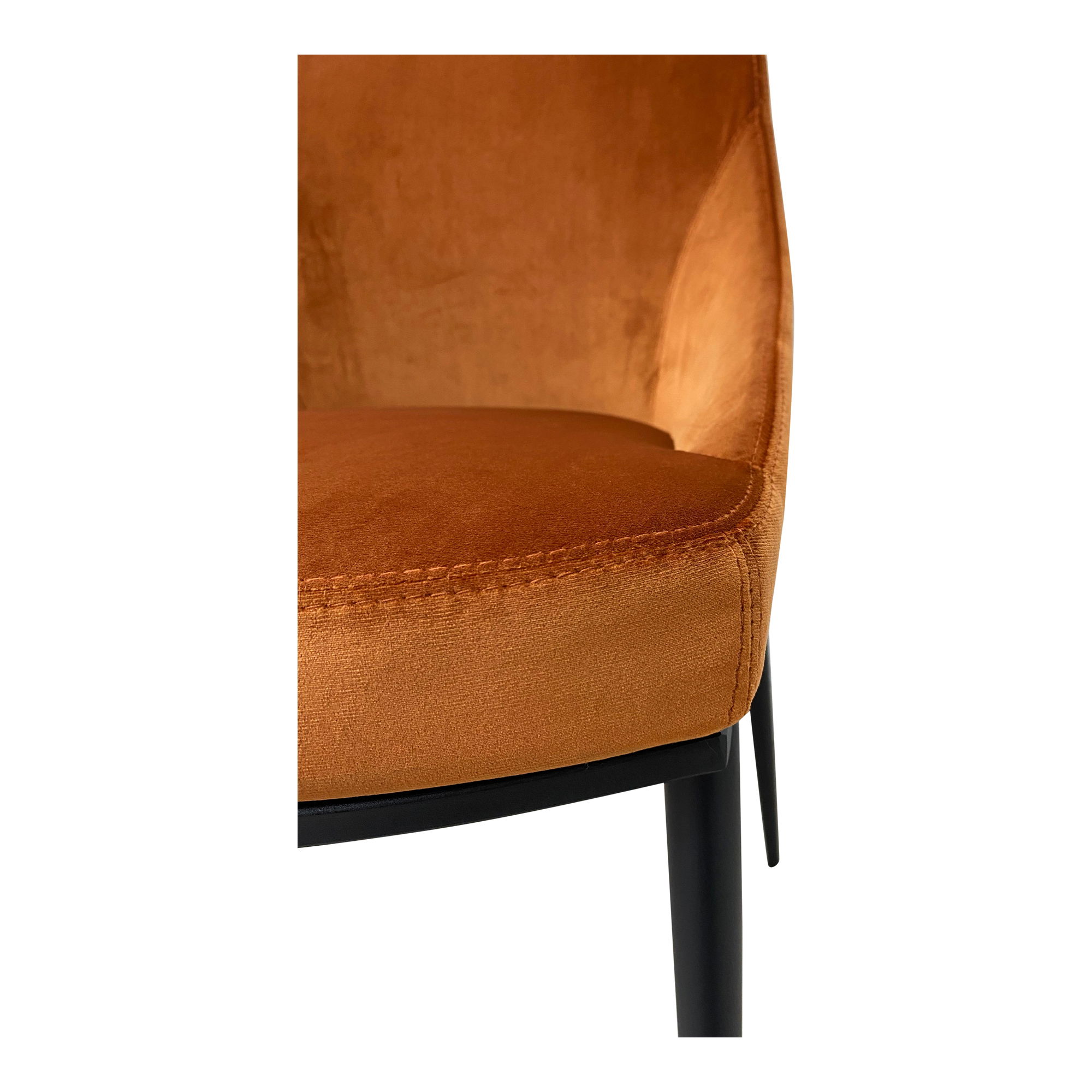 Sedona Dining Chair Amber - Set Of Two, by Moe's Home, 20" width x 31.5" height x 22" depth View 8