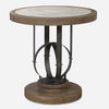 Sydney Light Oak Side Table, Furniture by Uttermost, 24" width x 24" height x 24" depth thumbnail 1