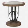 Sydney Light Oak Side Table, Side & End Table by Uttermost, 24" width x 24" height x 24" depth thumbnail 1