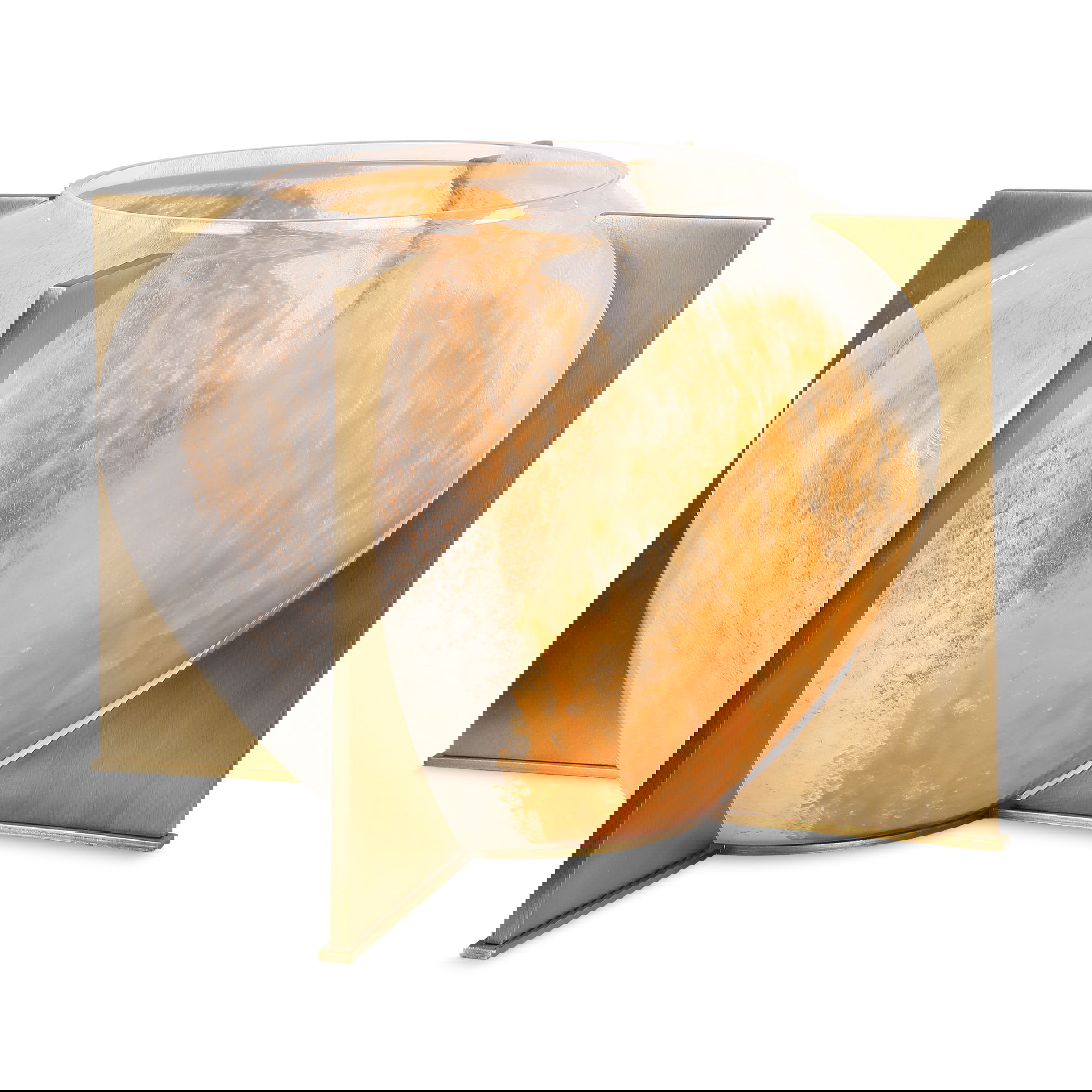 Amber Swirl Vase large image 