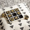 Noughts and Crosses Decorative Puzzle, Decorative Object by Cyan Design, 8" width x 1.5" height x 8" depth thumbnail 2