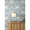 Plume Dynasty Neutral & Blue Wallpaper thumbnail 1